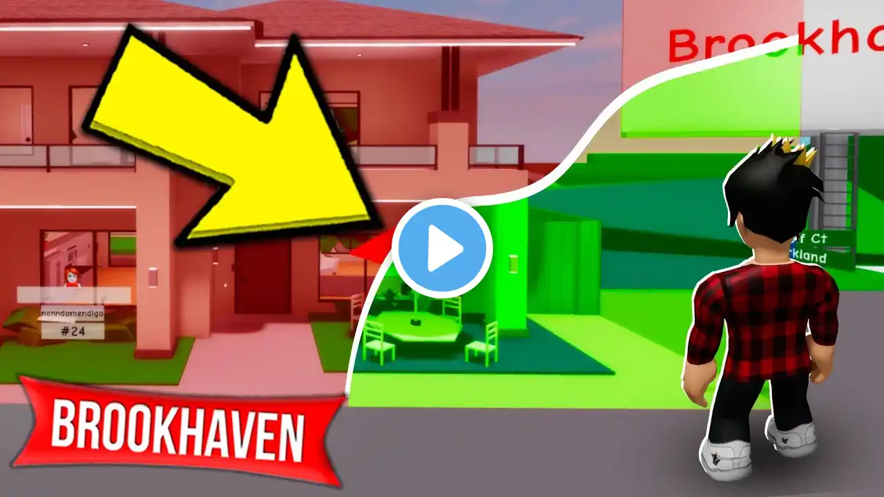 How to ENTER a Banned House in Roblox Brookhaven...