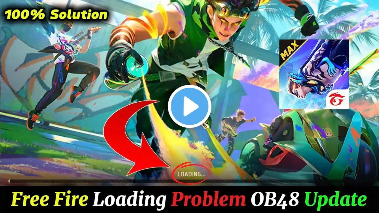 OB48 UPDATE FREE FIRE LOADING PROBLEM SOLUTION 🤯 || FREE FIRE DOWNLOAD FAILED RETRY PROBLEM || FF 🔥