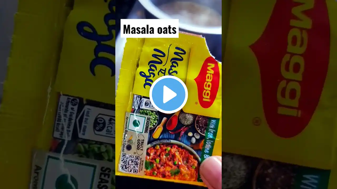 Maggie masala oats recipe💁🏻‍♀️😋|snacks#shorts#viral#youtube