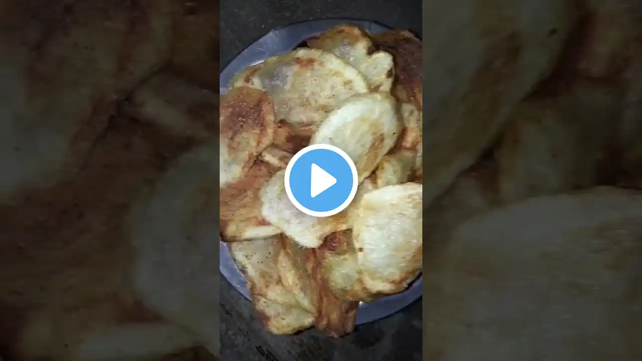 Potato Chips (Homemade) #shorts #tasty #yummy #foods #short #snacks #healthy #potato #potatochips