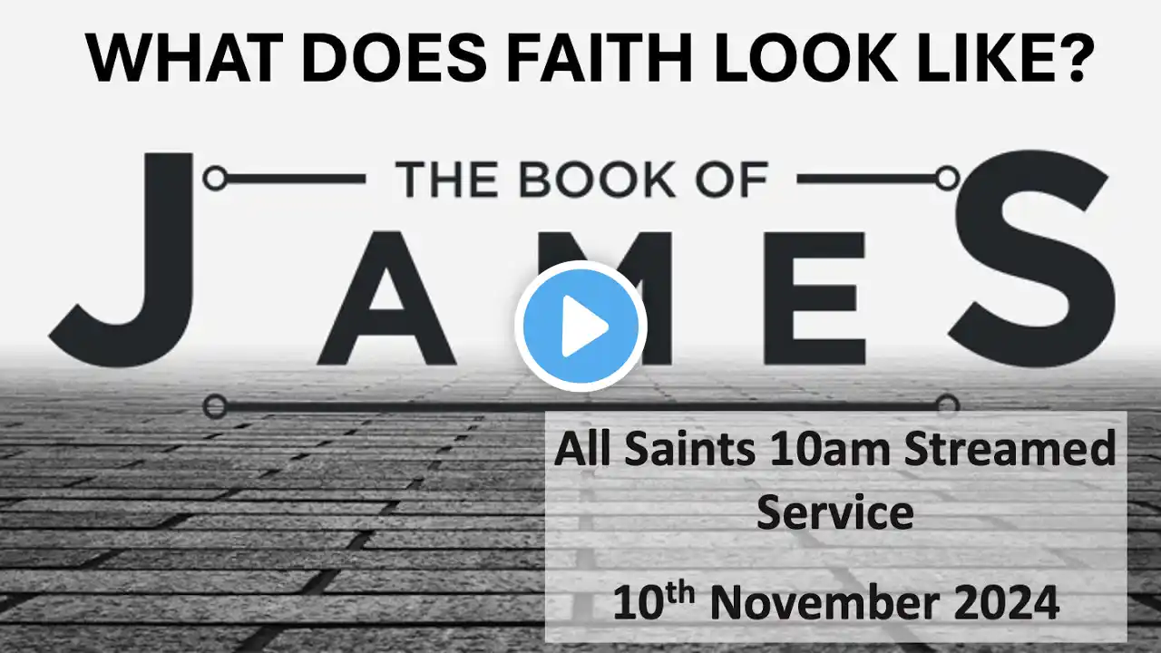 All Saints Live Streamed 10am Service - 10th November 2024 - Service starts at 5 min