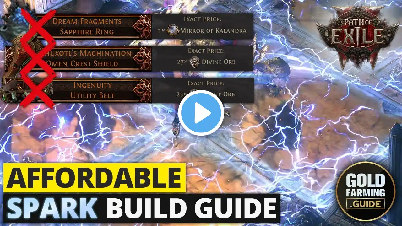 Actually Affordable Spark Build Guide - Stormweaver - Easy T15 Maps! - Path of Exile II / PoE 2