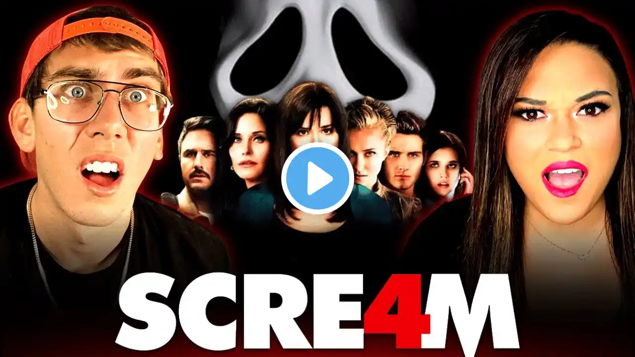 What a BETRAYAL!! Our First Time Watching SCREAM 4 (2011) Reaction |Movie Reaction|