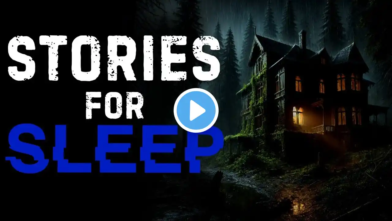 True Scary Stories Told to the Sound of Rain | Relax and Fall Asleep Quickly Vol. 20 l Black Screen