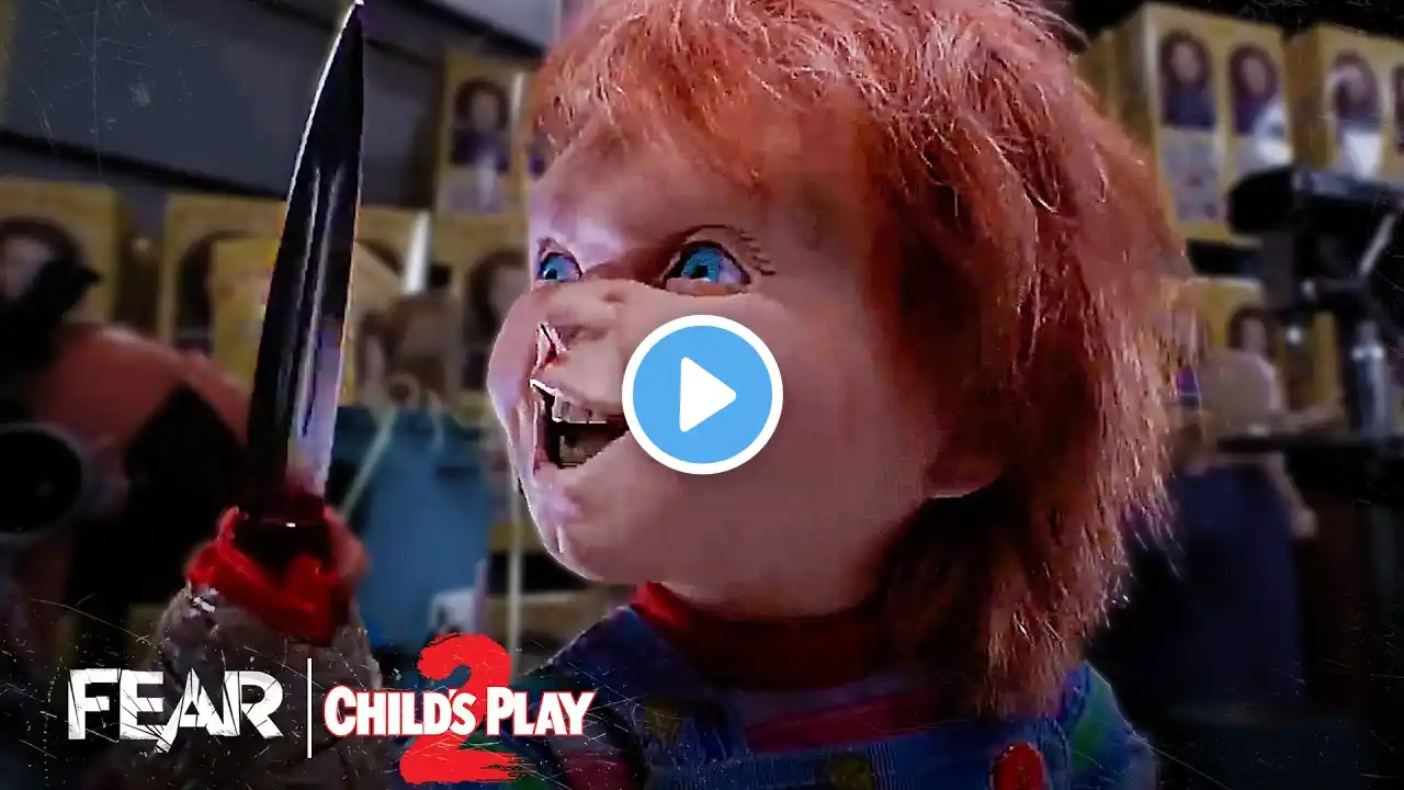 Chucky Gets His Hand Ripped Off | Child's Play 2 (1990) | Fear