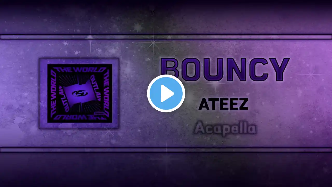 (Acapella "Clean") BOUNCY (K HOT CHILLI PEPPERS) - ATEEZ