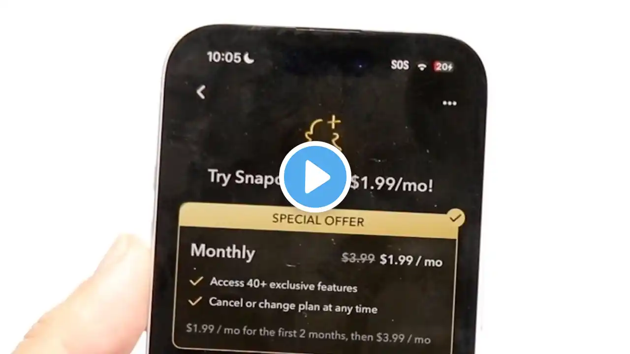 How To Get Free Trial On Snapchat Plus! (2025)