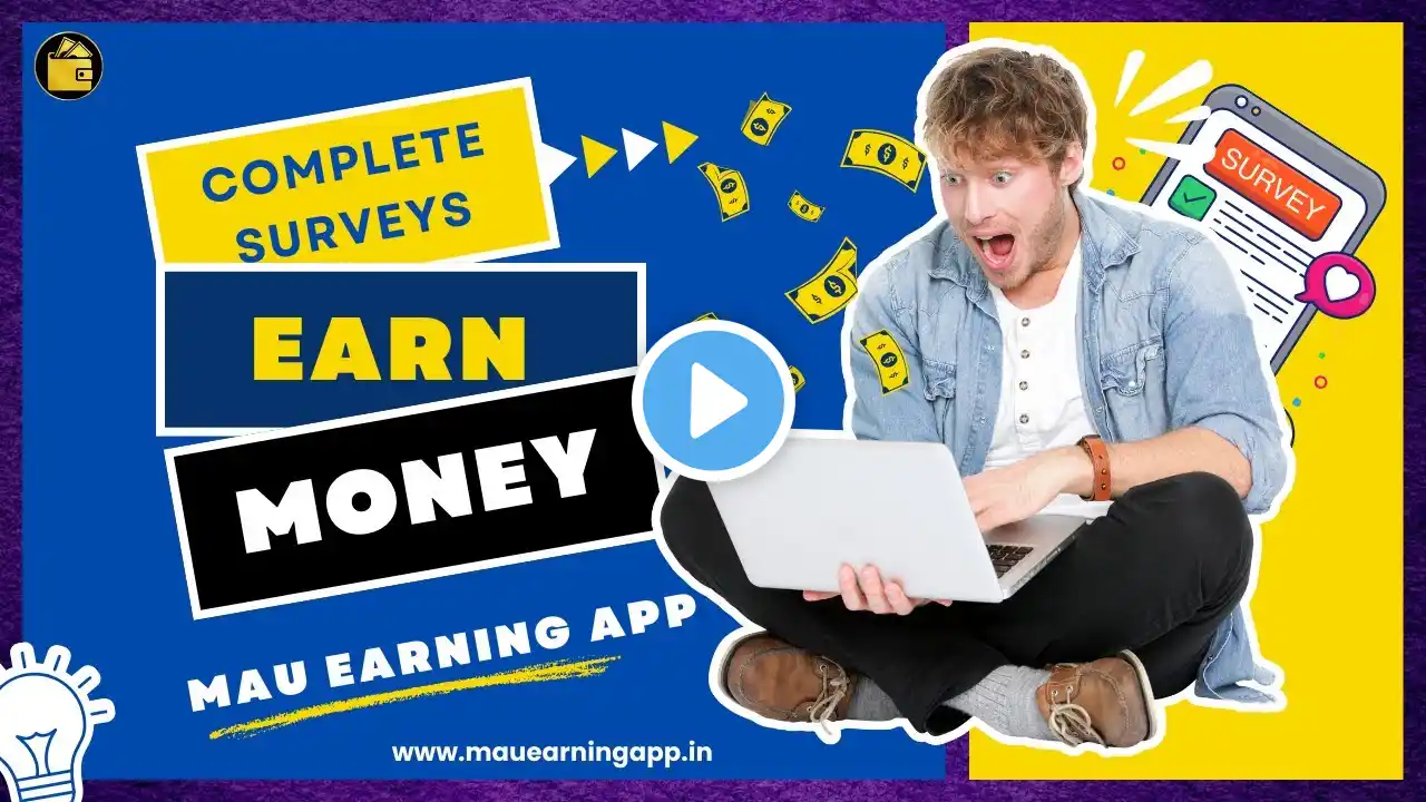 💰 Complete Surveys & Earn Money💸 Mau Earning App | #MauEarningApp #SurveyEarn #earningapp