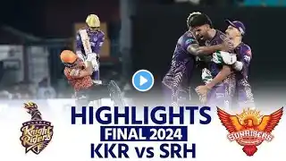 KKR VS SRH TATA IPL 2024 FINAL HIGHLIGHTS TATA IPL HIGHLIGHTS   Little Kohli #ipl #viralvideo #virat