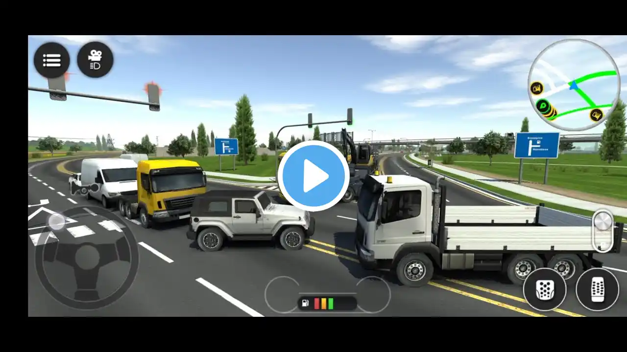 Drive vehicles to the construction site | Truck simulator | Android | Gameplay #3