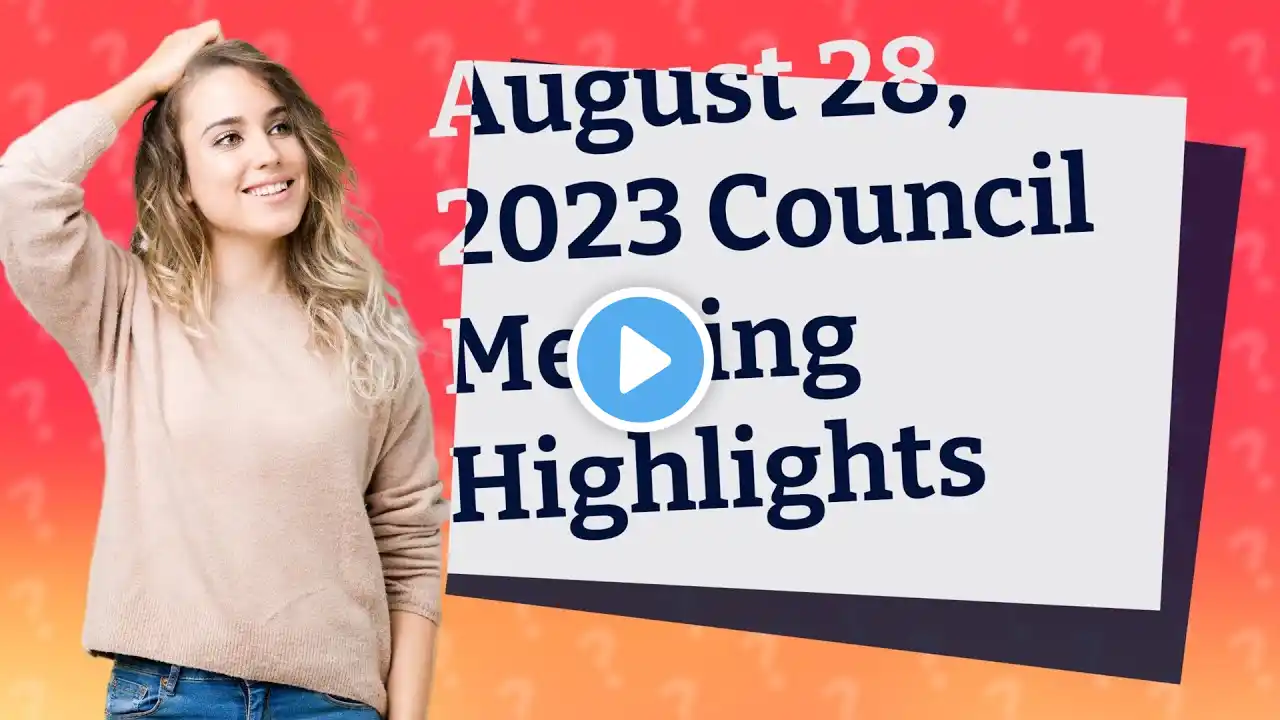 What Happened at the August 28, 2023, Bloomington City Council Meeting?