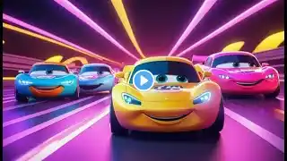 Racing Cars Go Vroom Vroom + More Nursery Rhymes & Kids Songs