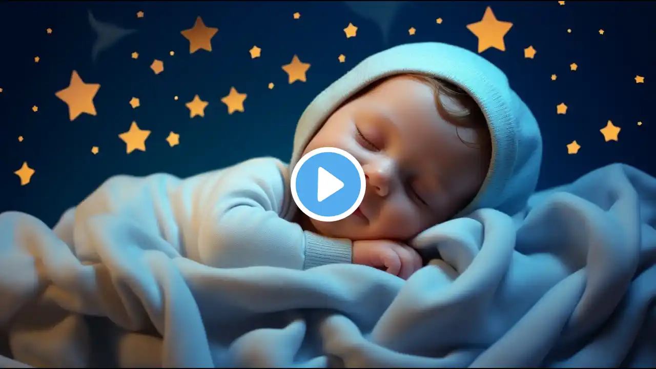 Sleep Instantly Within 3 Minutes🌛Baby Music💤Overcome Insomnia Quickly ♥ Mozart & Brahms Lullabies