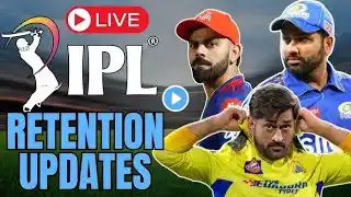 IPL 2025 Retention List Revealed! | All Teams Retained Players for IPL 2025 | Full List & Updates