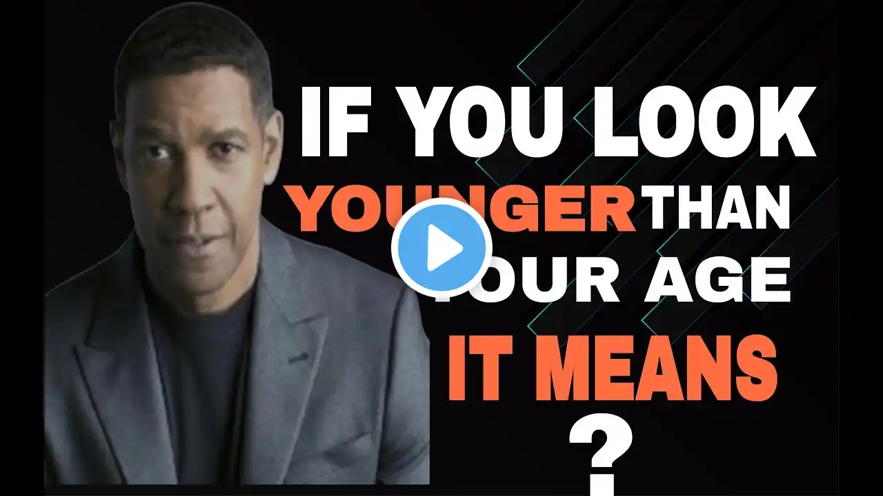 7 Shocking Factors That Keep You Looking Young | Motivation Inspired by Denzel Washington