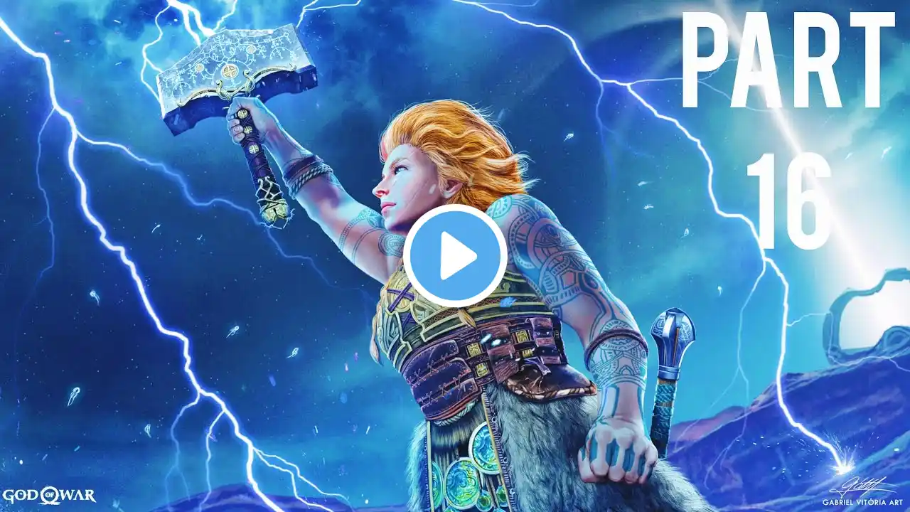 GOD OF WAR RAGNAROK Gameplay Walkthrough Part-16 Word Of Faith (PS5 60FPS)