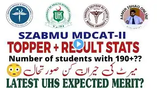 UHS Closing Merit after SZABMU Result | Safe Zones | Complete Analysis