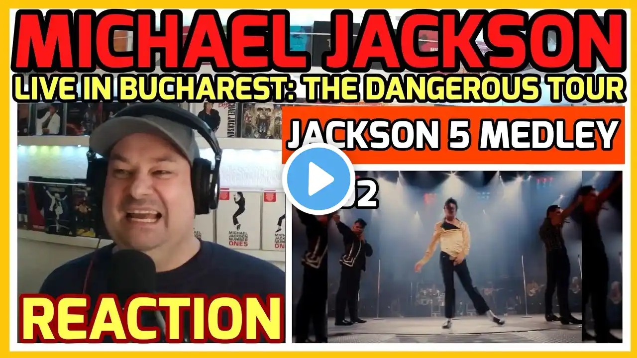 Michael Jackson - Jackson 5 Medley - Bucharest 1992 - Reaction