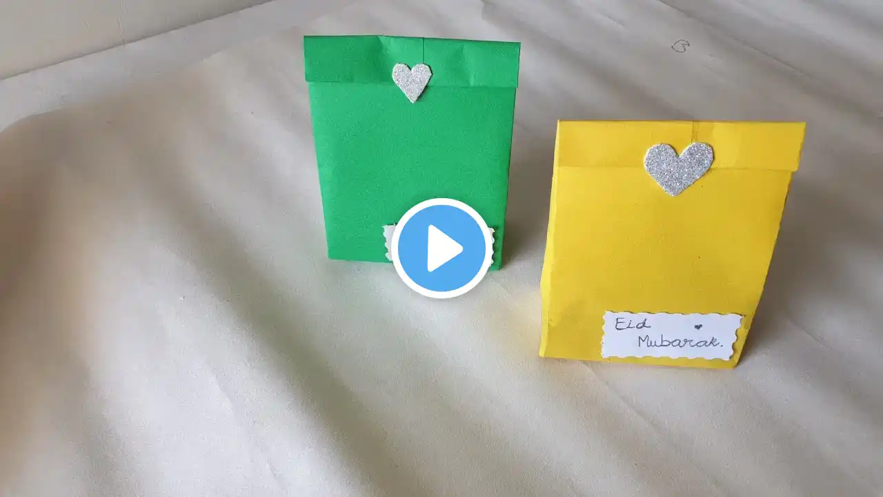 Gift packing idea | gift wrapping idea | paper bag making