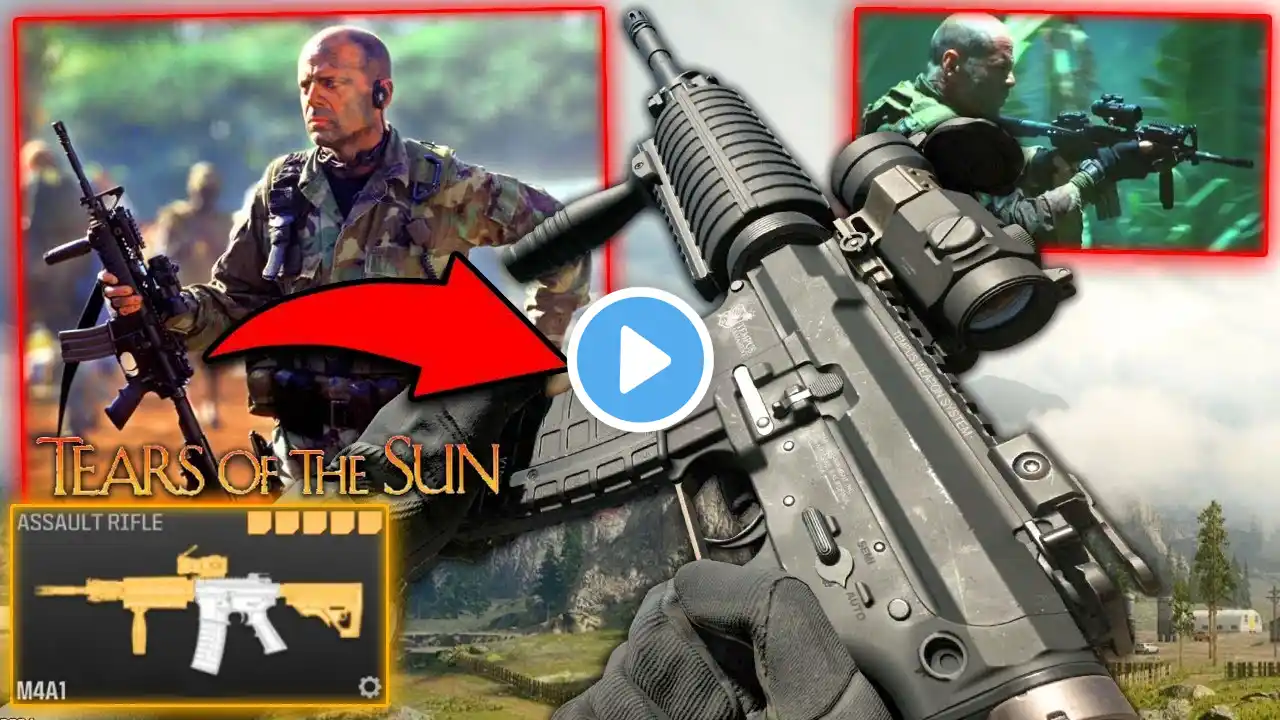 Tears of the Sun Loadout - Lt. Waters M4A1 & USP in Modern Warfare 3 Gameplay