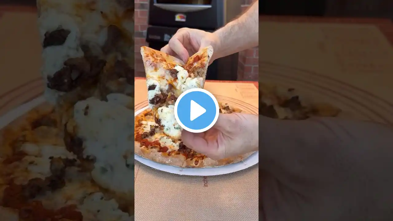 Casey Woods's new favorite dish: Lasagna Pizza!