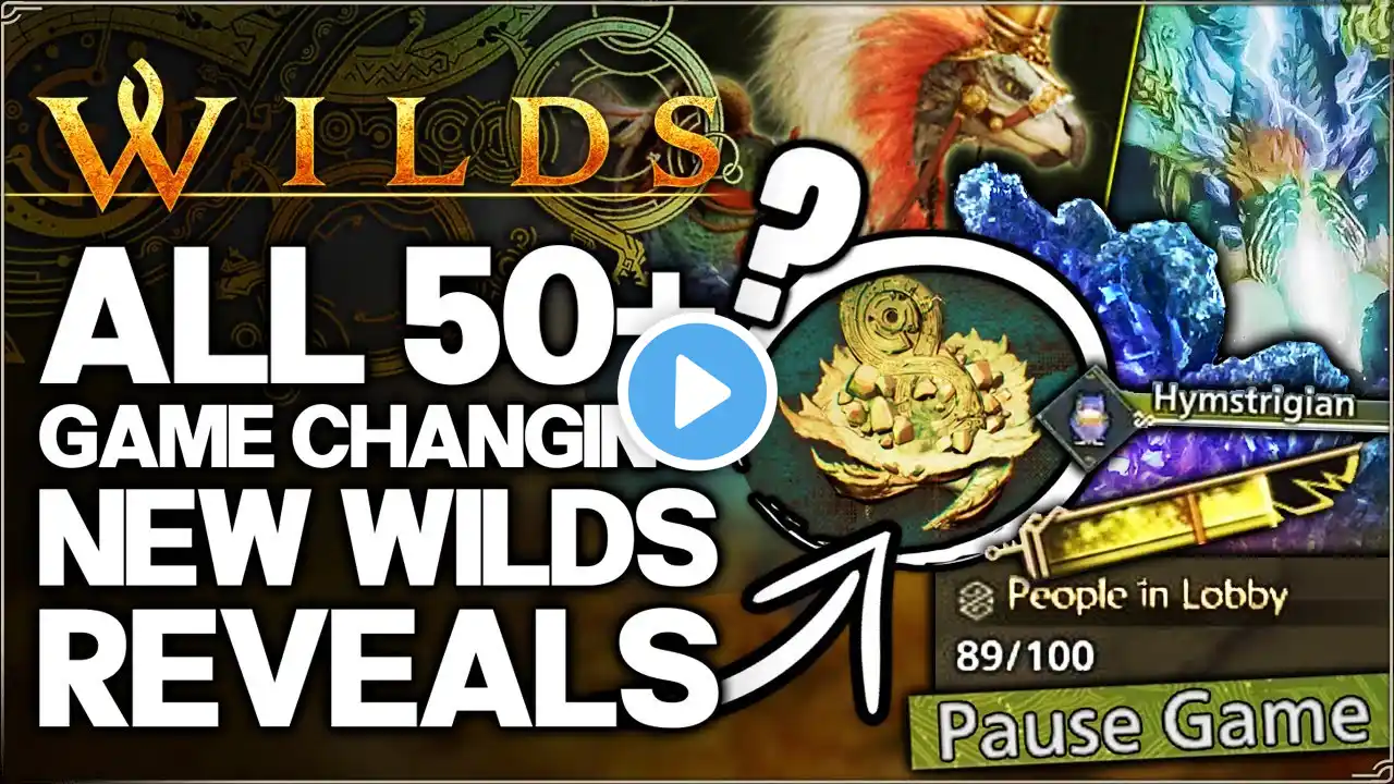 Monster Hunter Wilds - 40+ New Things We Now Know - INCREDIBLE Beta Reveals & Game Changing Details!