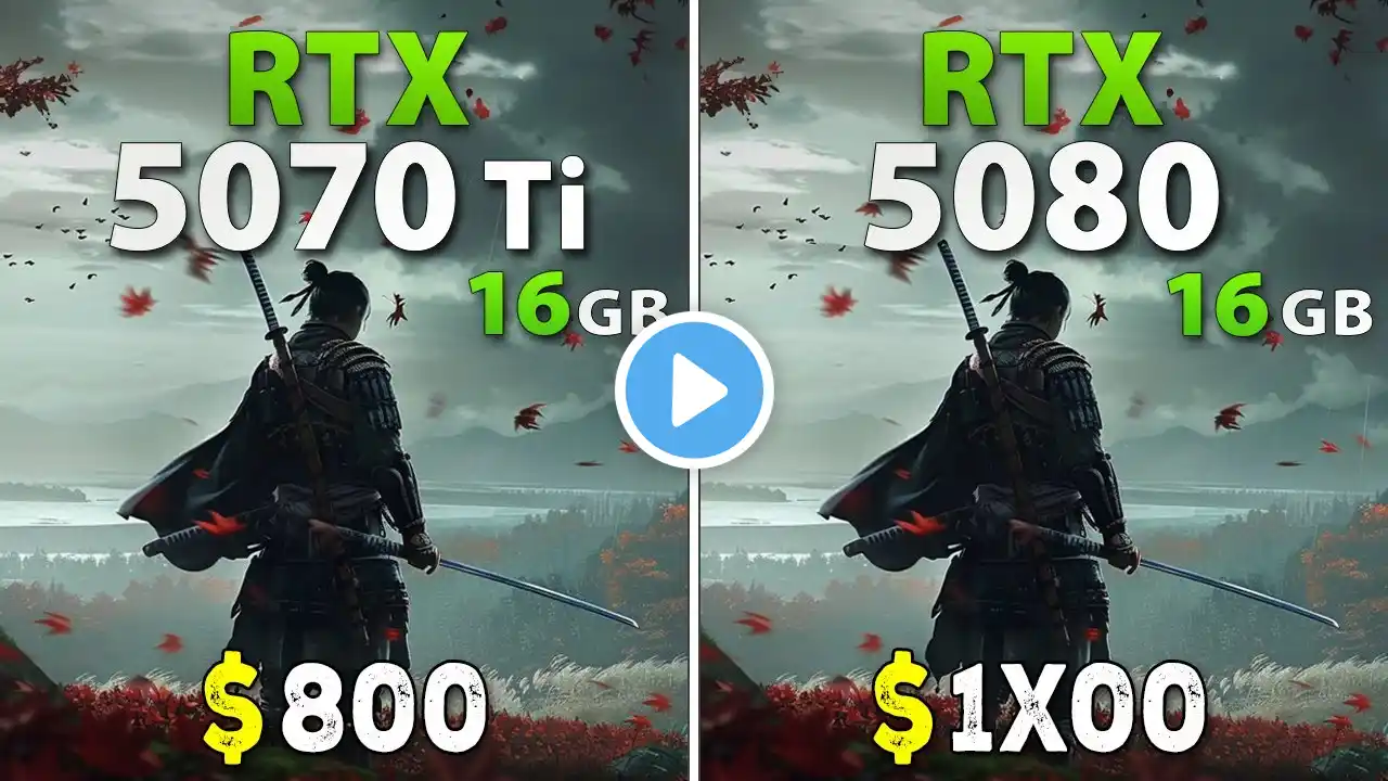 RTX 5070 Ti vs RTX 5080 - Test in 15 Games | 1440p