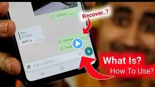 What Is View Once Feature On WhatsApp | Recover View Once Photo In WhatsApp..?| EFA