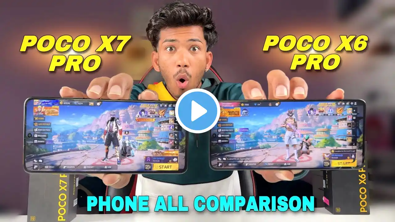 Poco x7 pro vs poco x6 pro speed test and comparison all features