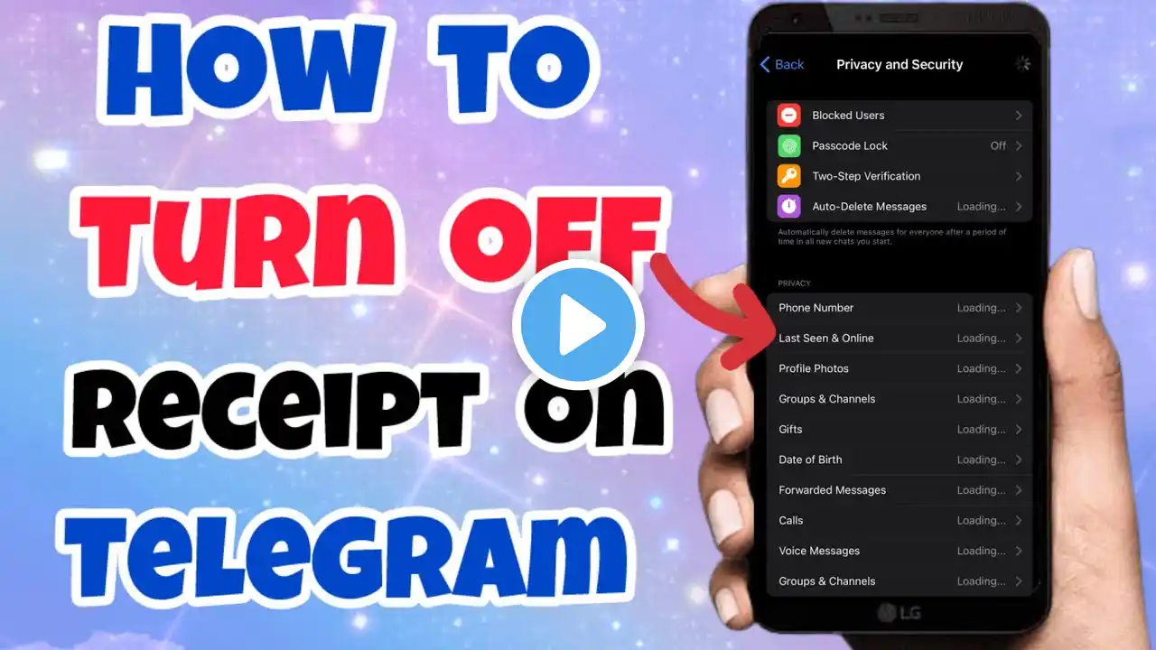 how to turn off seen (read receipts) on Telegram to maintain privacy while reading messages.