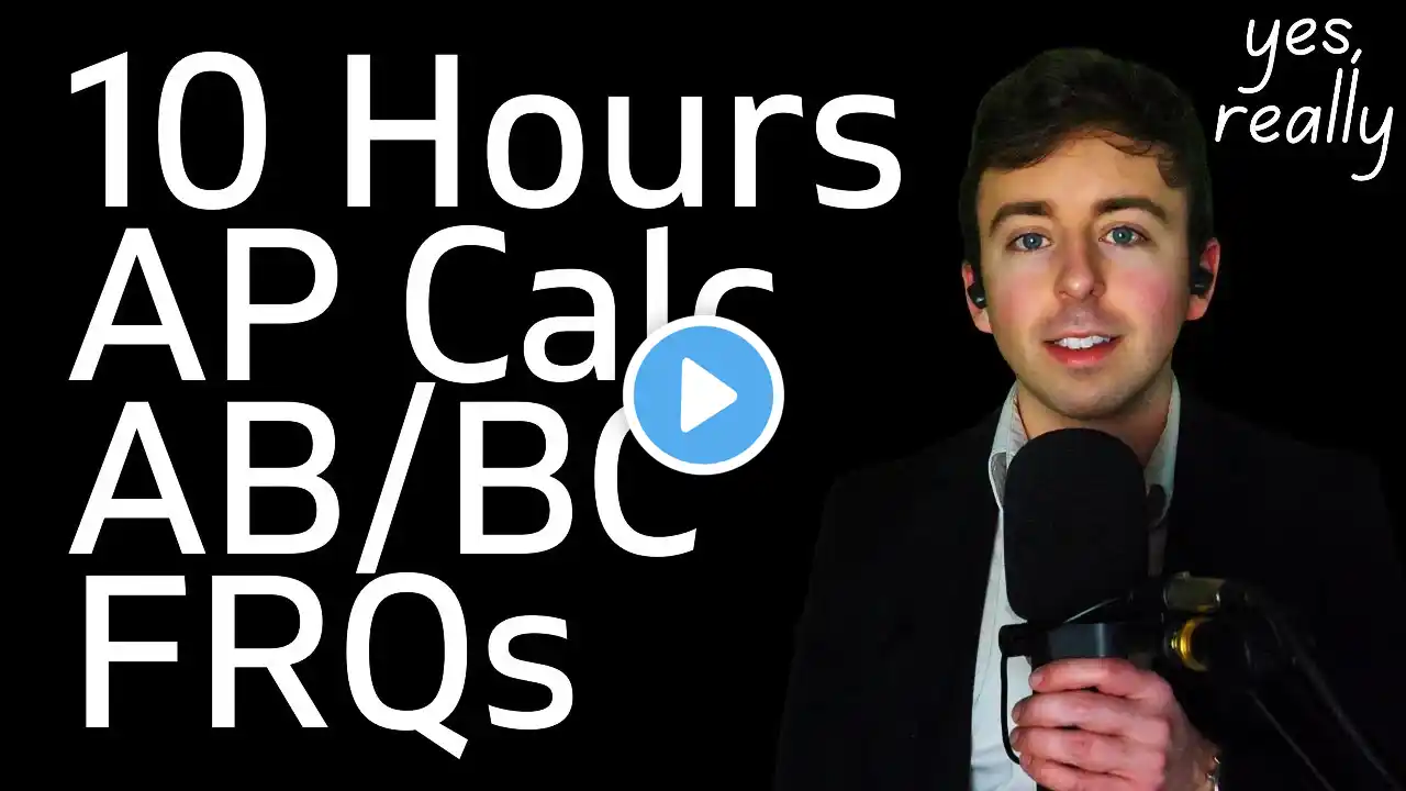 10 Hours of AP Calc AB/BC FRQs (to fall asleep to)