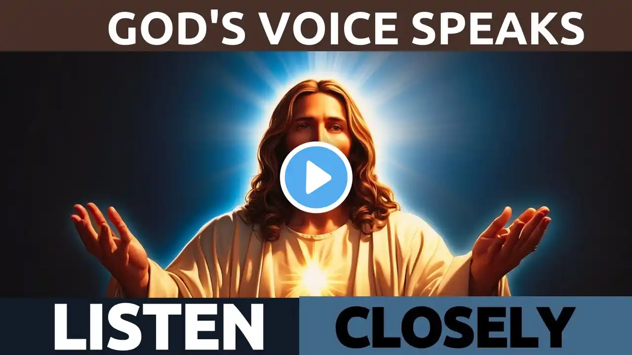 🔴 Focus Your Attention on My Words | Urgent Message from God