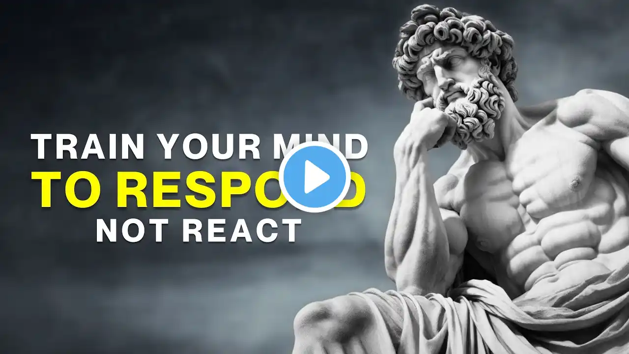 Train Your Mind To RESPOND, Not REACT | Stoicism