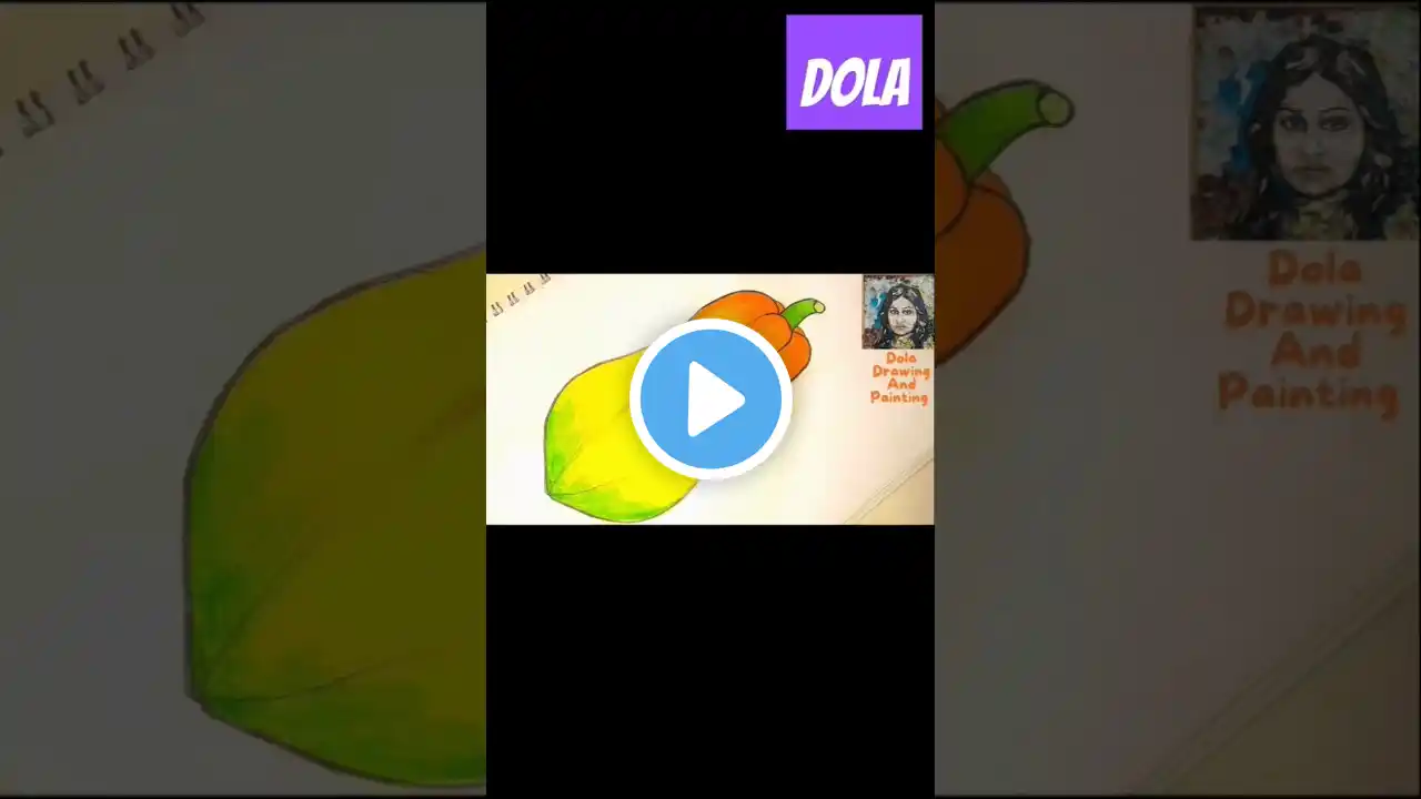 Papaya #drawing #shorts #short #viralvideo #shortvideo #shortsvideo #art