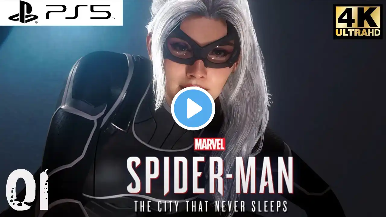 [PS5 4K Ultra HD 60fps] Marvel's Spider-Man The City That Never Sleeps DLC - The Heist Part 1