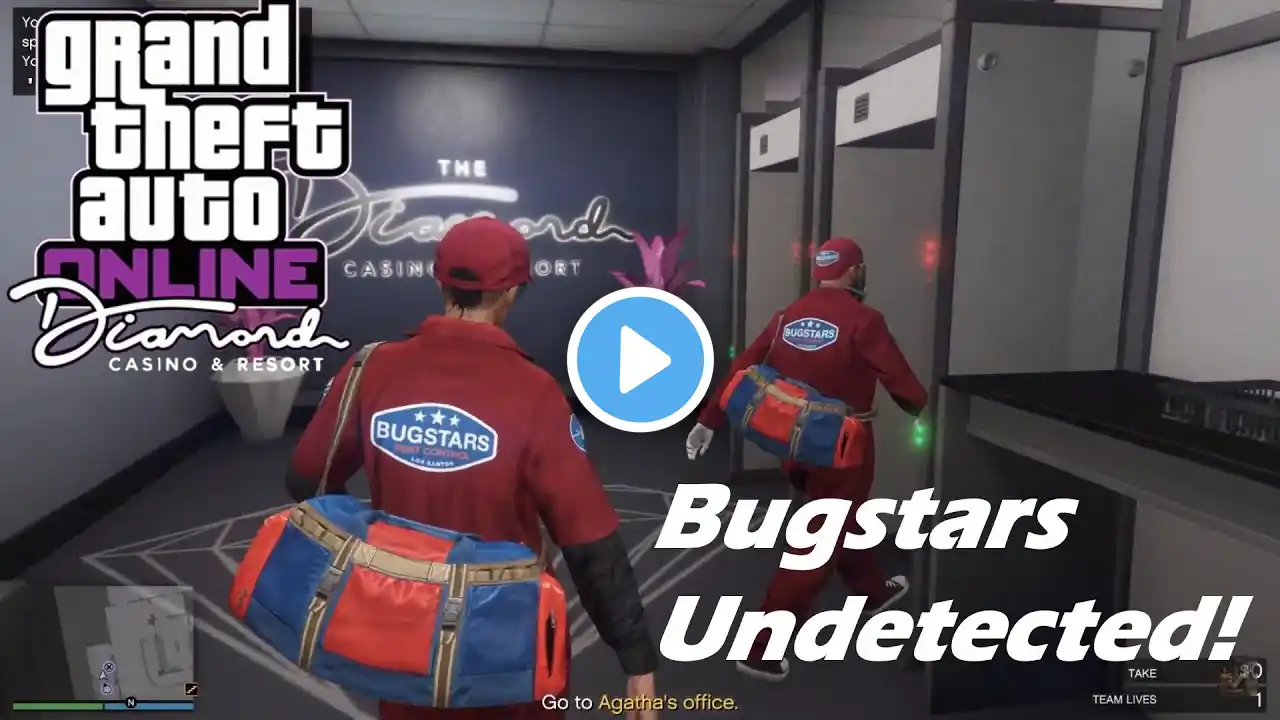 Bugstars Casino Heist with Randoms Undetected - GTA Online