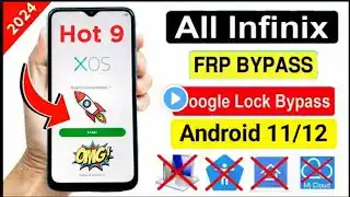 Infinix Hot 🔥 9  9i  Frp Bypass Pattern Unlock 🔓 | Infinix Hot 🔥 9 Google bypass Frp | Reset | 💯💪❤️🔥