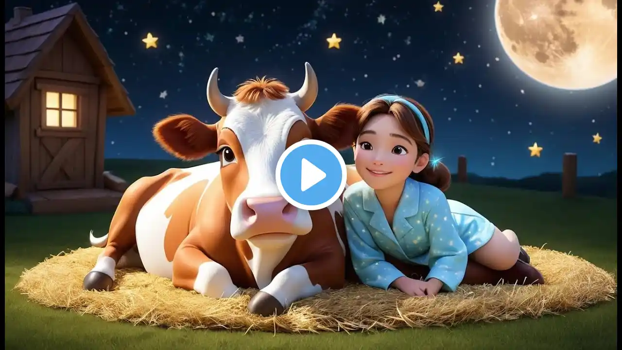 Moo Moo Brown Cow Rhyme Song | Popular Nursery Rhyme | Educational Kids Songs