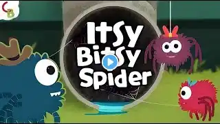 Itsy Bitsy Spider Song with Lyrics - Nursery Rhymes for Kids from  Mega cartoon club telugu #mcct