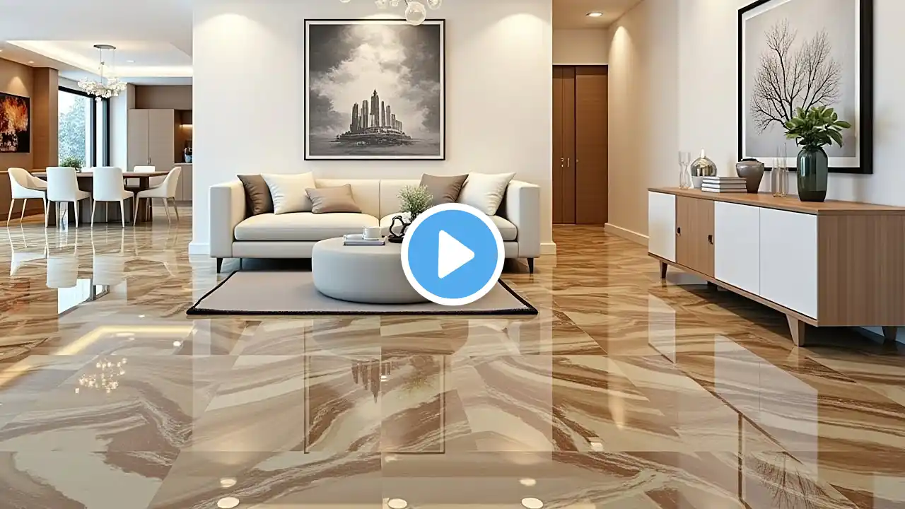 100 Stylish Living Room Floor Tiles Designs 2025 | Porcelain & Ceramic Home flooring design Ideas