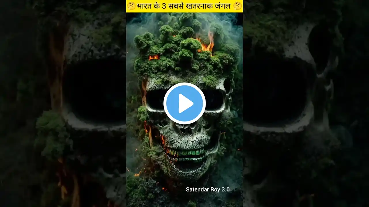 भारत के 3 सबसे खतरनाक जंगल कहा है | #facts #amazingfacts #shortfeed 🧟🧟 #ytshorts #yutubeshorts