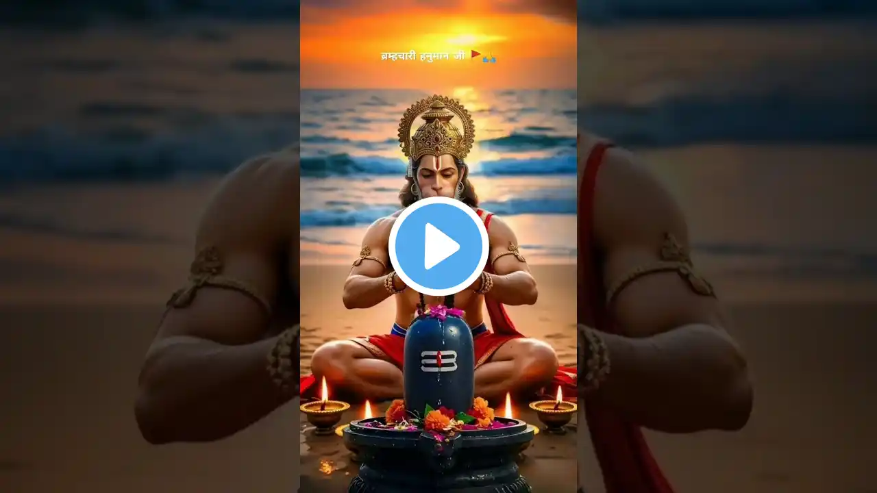 HANUMAN JI STATUS VIDEO JAI SHREE RAM #hanumanji🚩🙏 #tranding song #video#viral ....