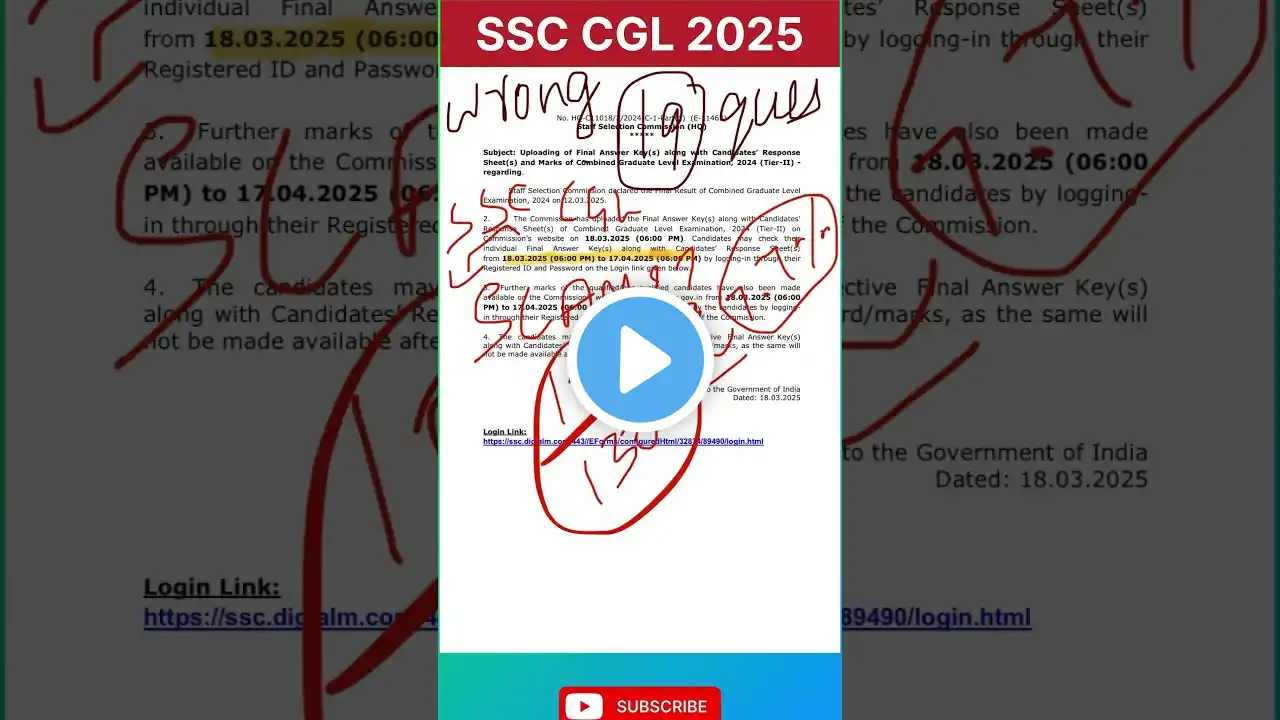 SSC CGL cutoff 2024#ssccgl2024#ssccgl#ssc#viral#trending #news #ytshorts#youtubeshorts #shorts