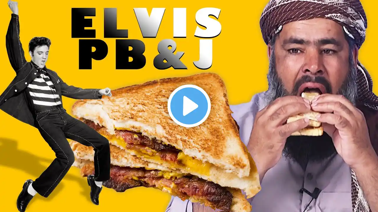 Tribal People Try The Elvis PB&J  For The First Time