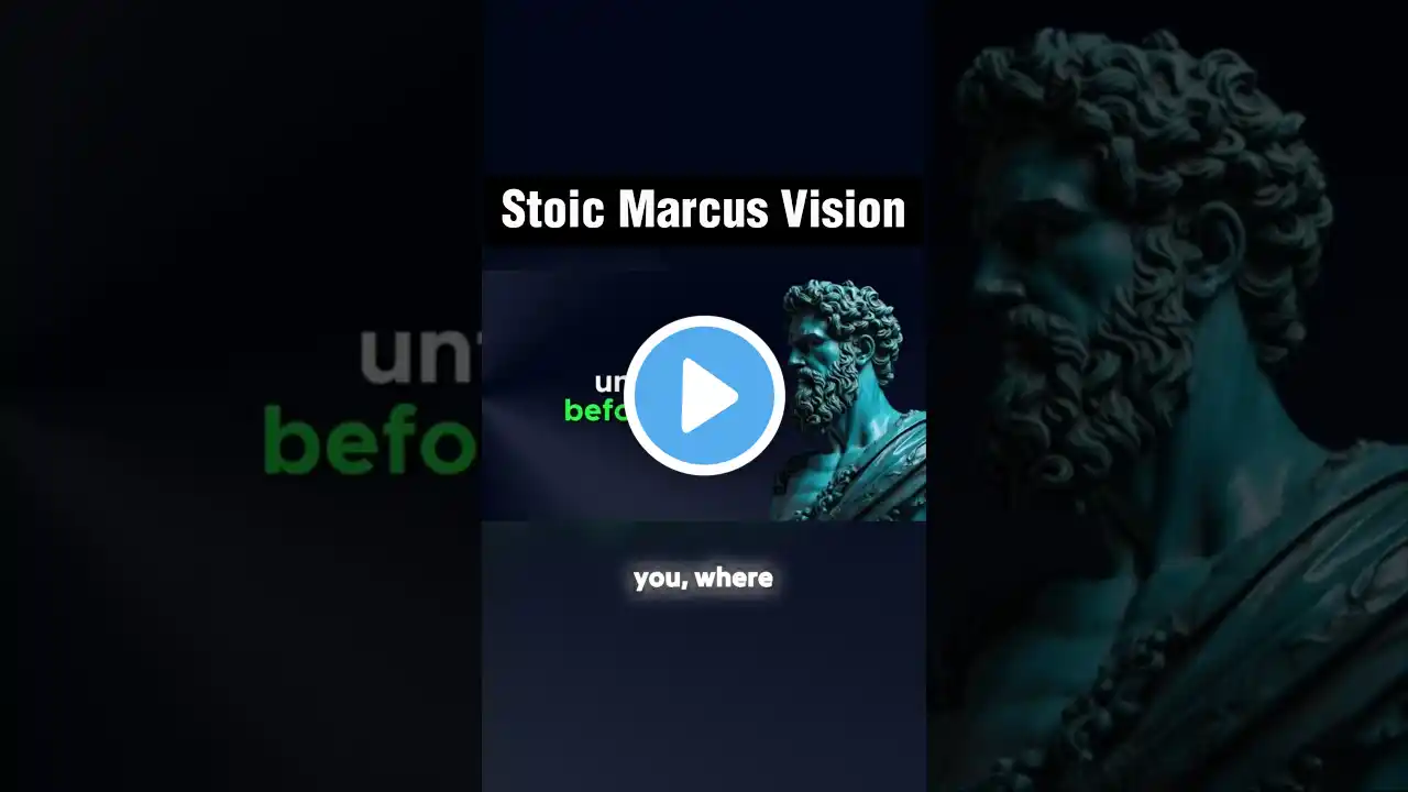 Marcus Vision Unlock Emotional Freedom with Stoicism #stoic #stoicresilience #motivation #stoicfocus