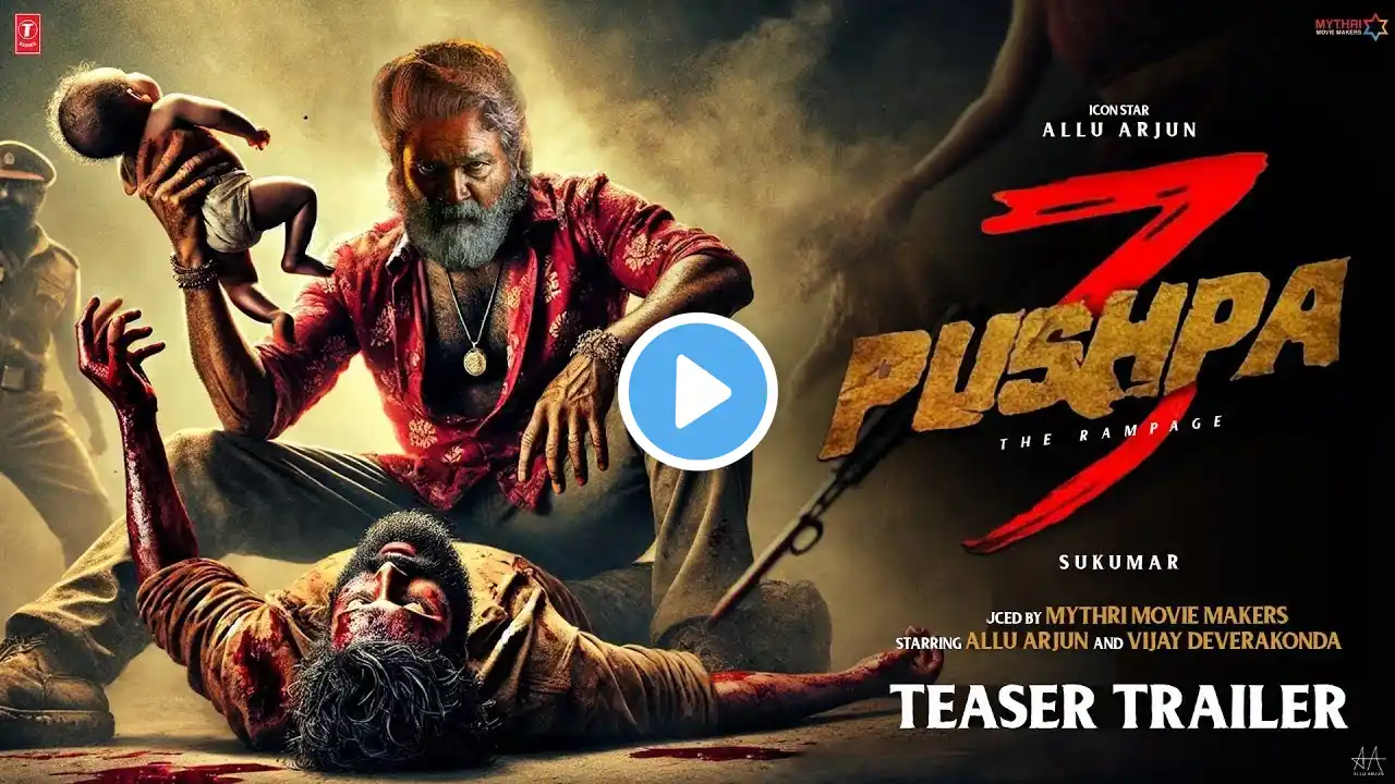 Pushpa 3 - Trailer | Allu Arjun | Vijay Deverakonda | Rashmika Mandanna | Sukumar