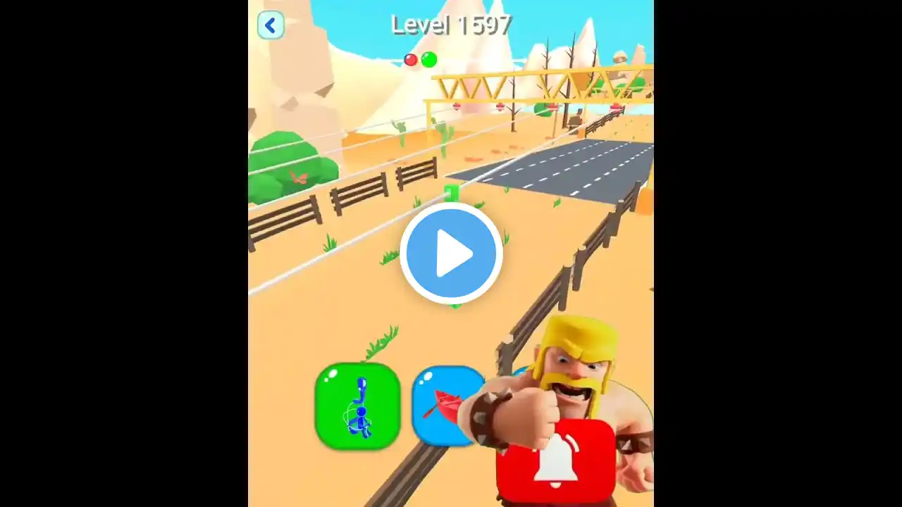 Shape-Shifting 2 GAMEPLAY Level No #1597 Walkthrough - New Update Car Racing #Shorts #ShapeShifting