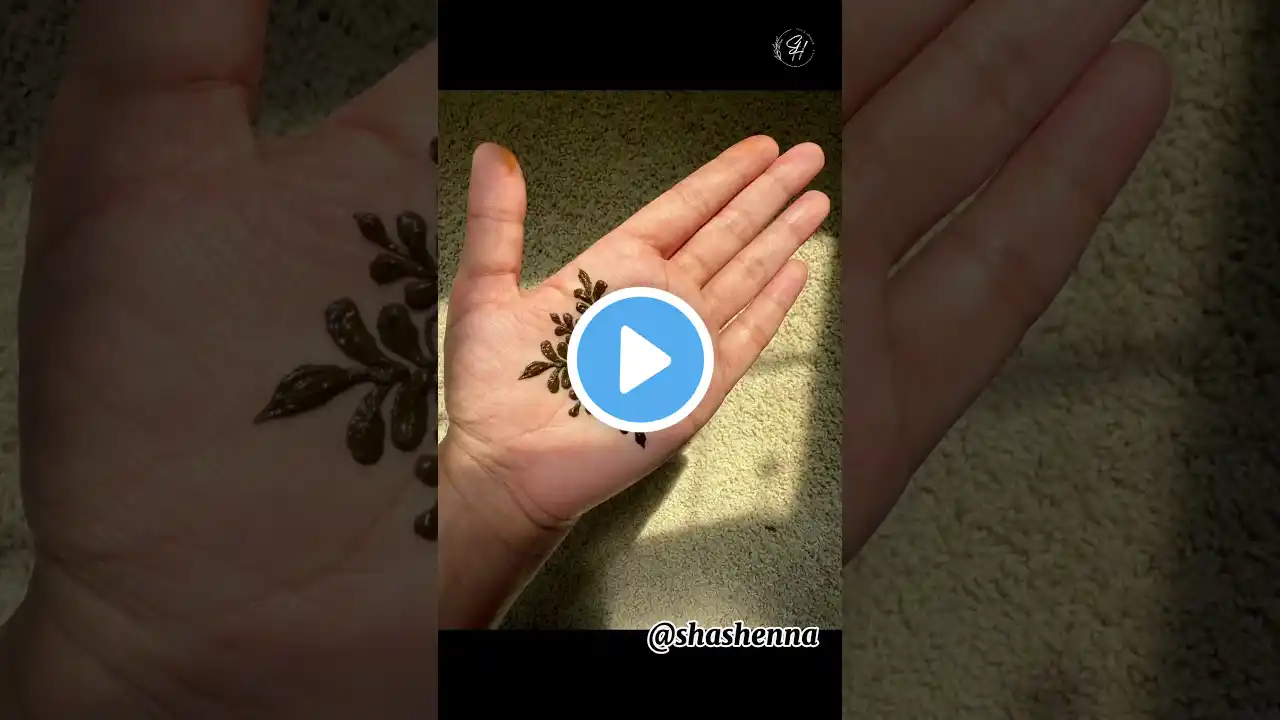 Front Hand Floral Mehndi Design | Simple & Elegant Henna Art 2025 |elegant henna art #henna #mehndi