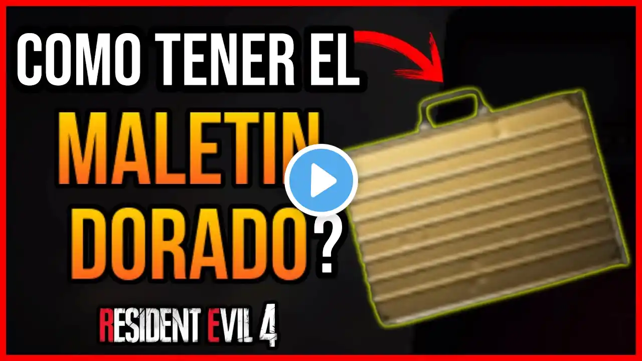 Resident Evil 4 Remake - COMO TENER EL MALETIN DE ORO? EL MEJOR MALETIN DEL JUEGO!!