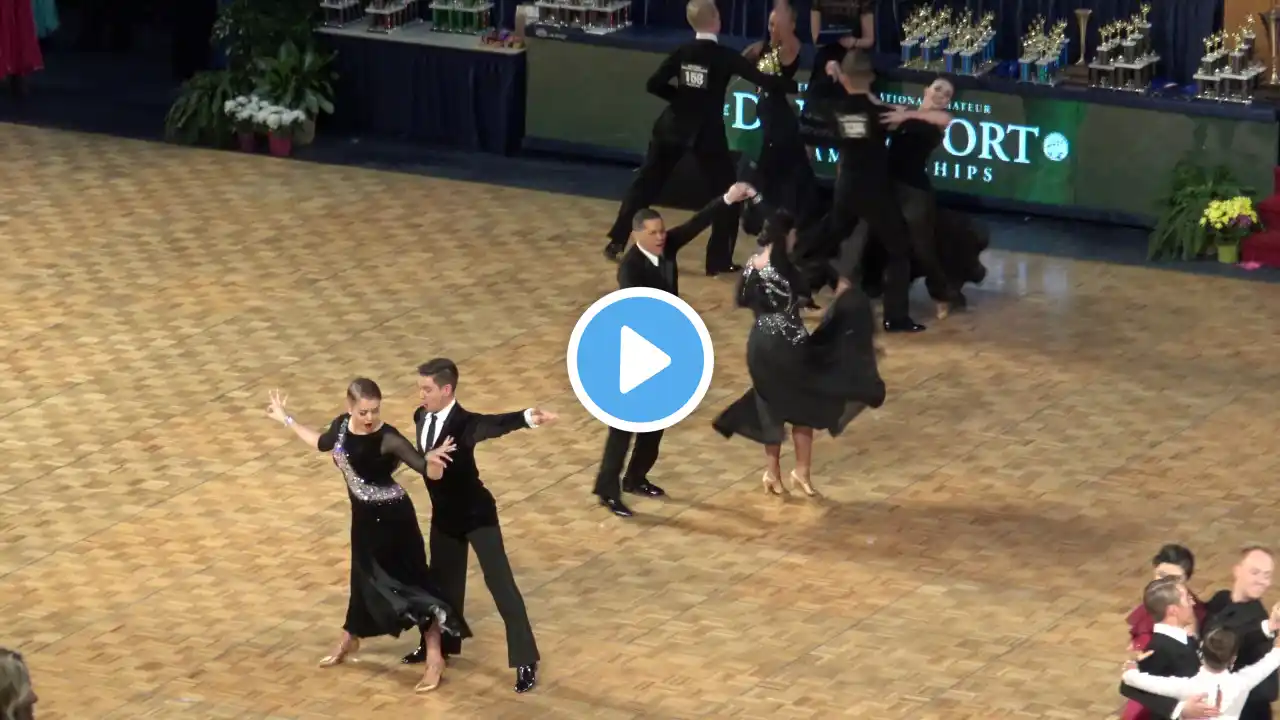 Foxtrot RD1 Pre-Champ Smooth - 2017 US National Amateur DanceSport Championships